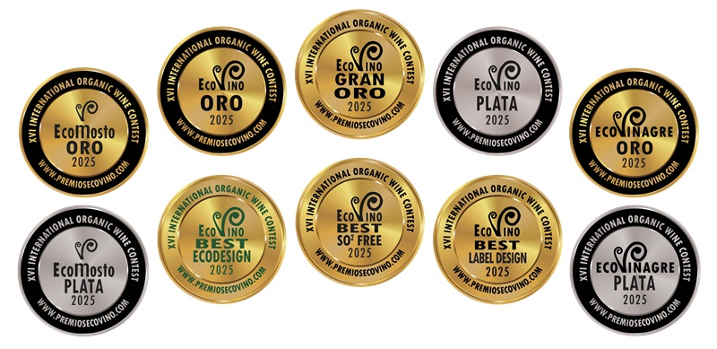 Medallas Premios Ecovino 2025